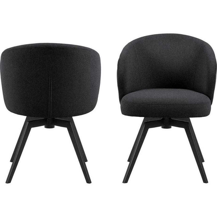 mutoni Armlehnstuhl Walora anthrazit (1 Stück)  