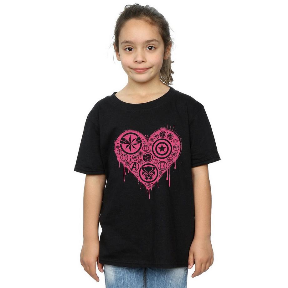 MARVEL  I Heart Avengers TShirt 