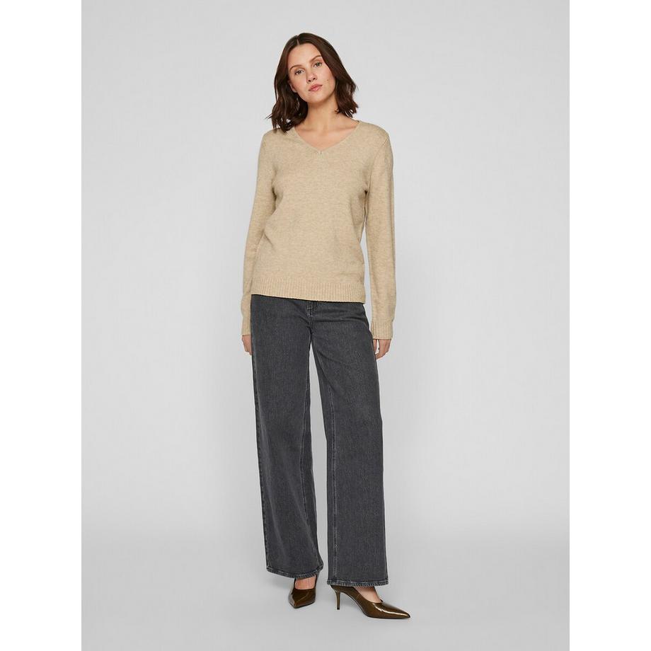VILA V-Ausschnitt Pullover  