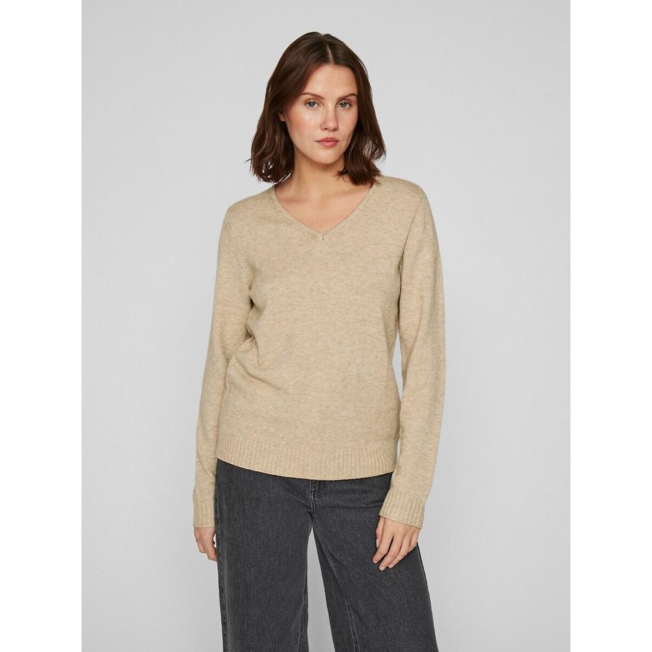 Pullover mit V-Ausschnitt