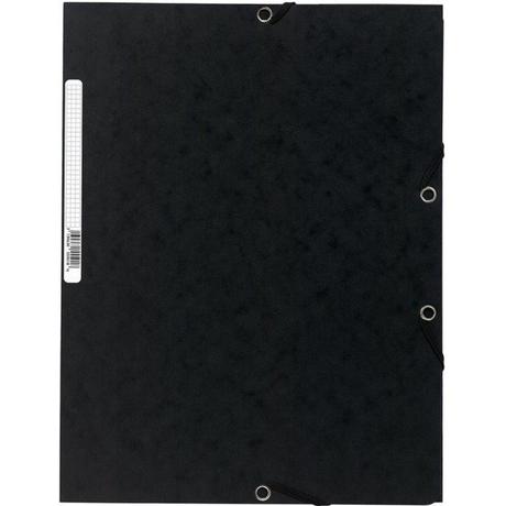 Exacompta Cartella 3 lembi con elastici cartoncino lustré 400g/mq - A4  