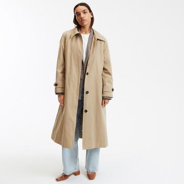 Oversize-Trenchcoat mit Knopfleiste