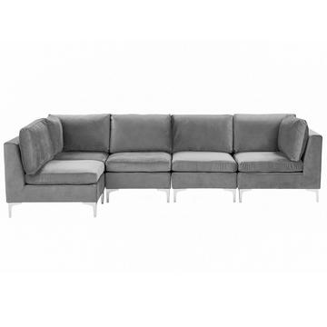 Ecksofa aus Samtstoff Modern EVJA