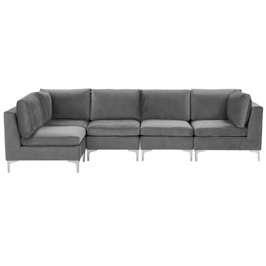 Canapé d'angle en Velours  EVJA