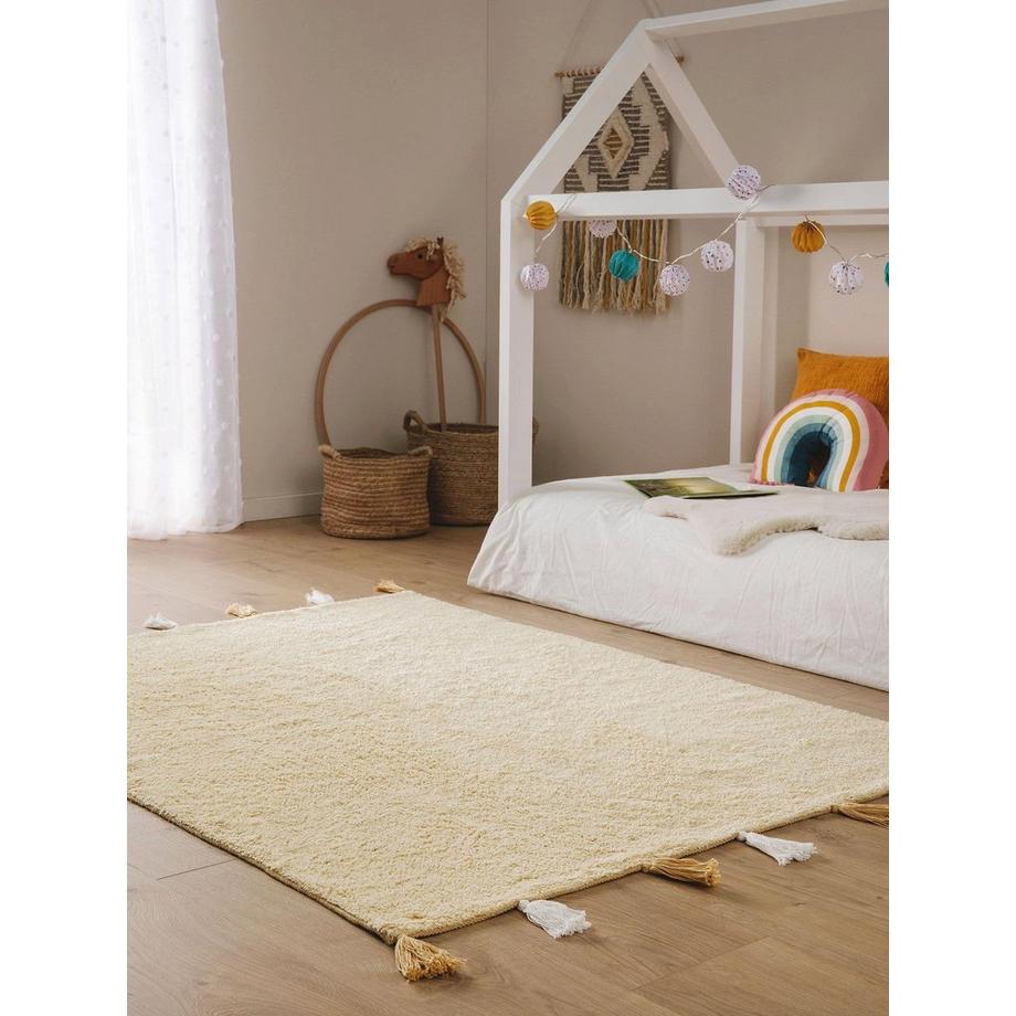 Benuta Tapis lavables pour enfants Malu Jaune  