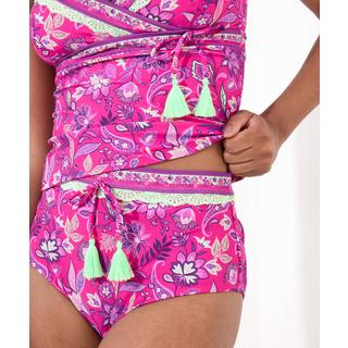 Joe Browns Neon Tankini mit Spitzenbesatz  