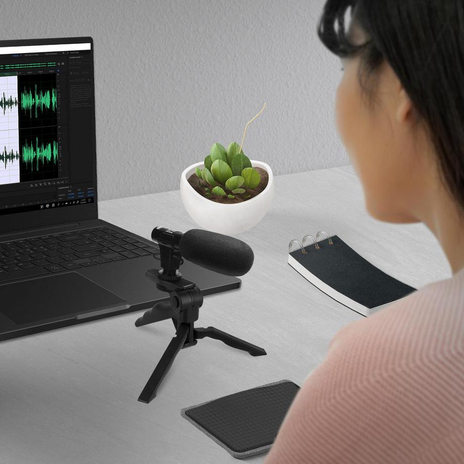 Muvit  3.5mm Mikrofon Stativ Muvit Schwarz 