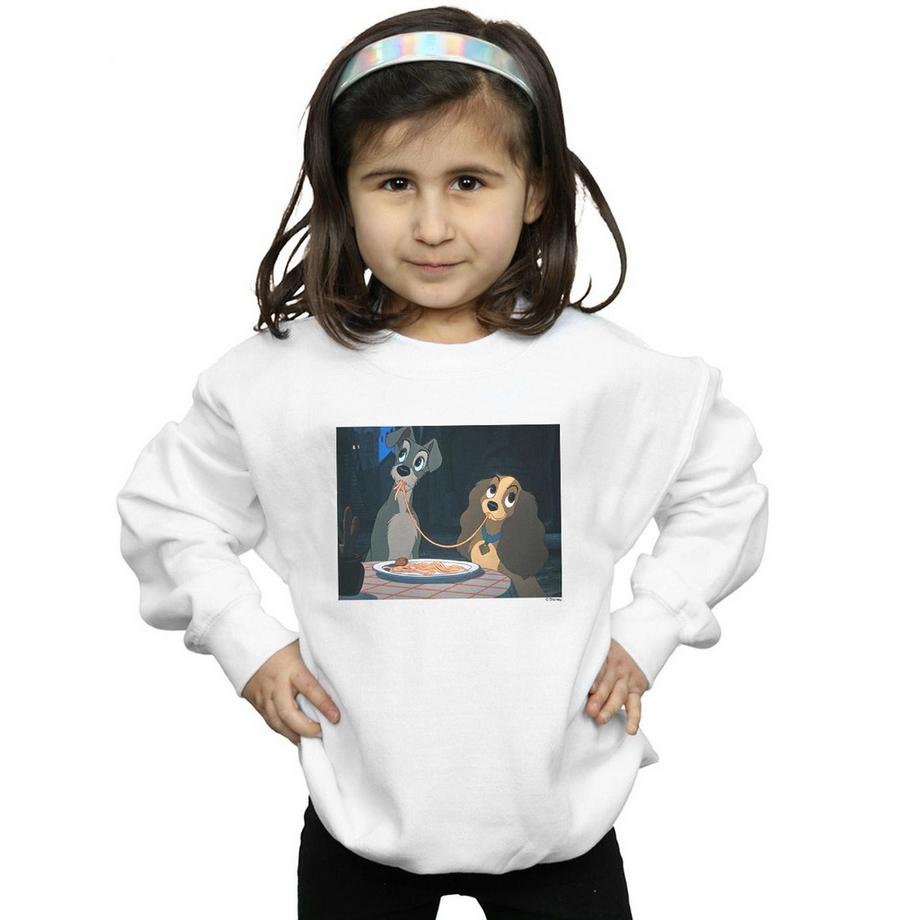 Disney  Sweat LADY AND THE TRAMP SPAGHETTI SLURP 