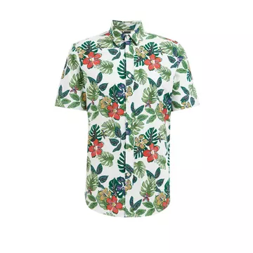 Chemise Regular Fit À Motif Homme