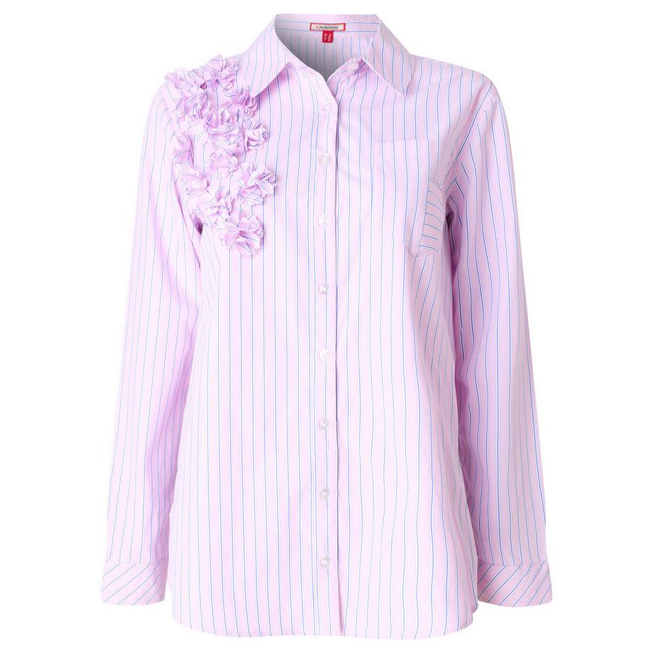 Joe Browns Camicia a righe con applicazioni floreali  