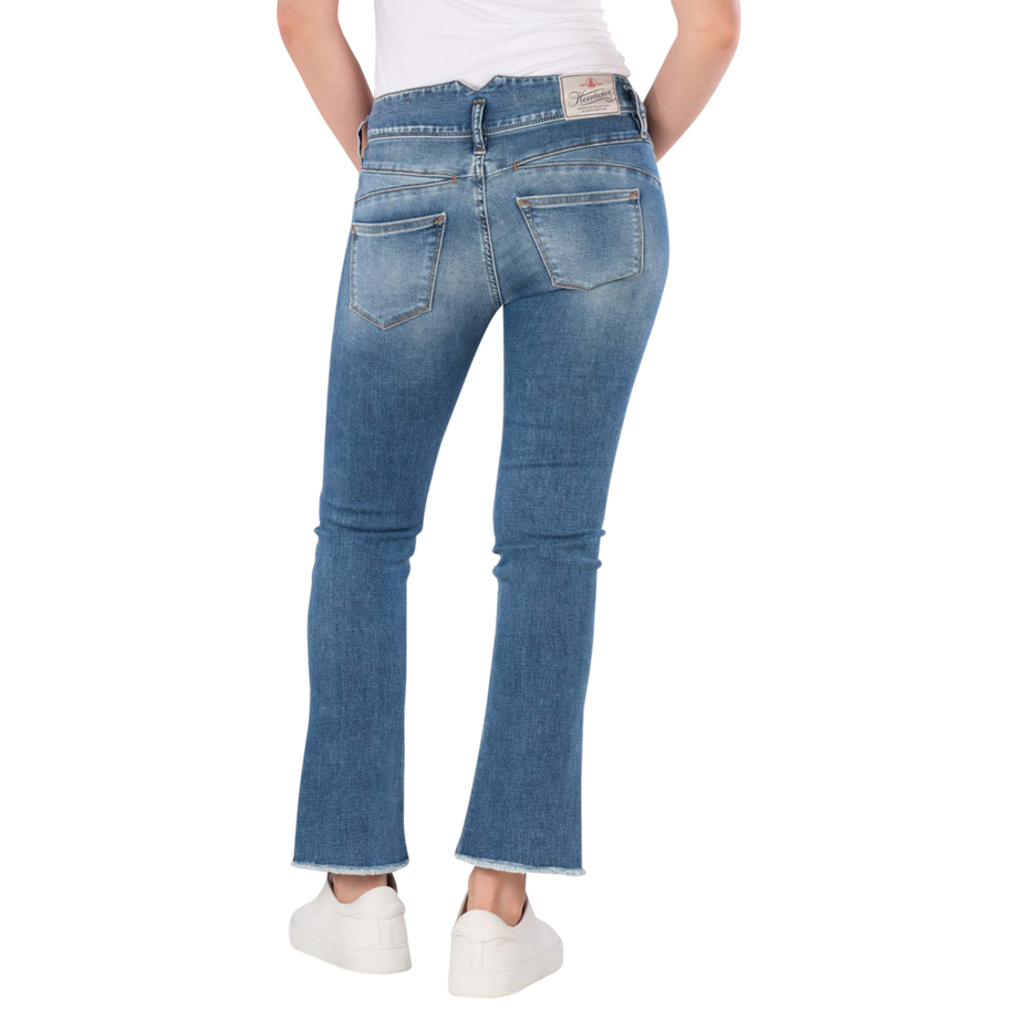 Herrlicher Pearl Bootcut Gekürzte Jeans  