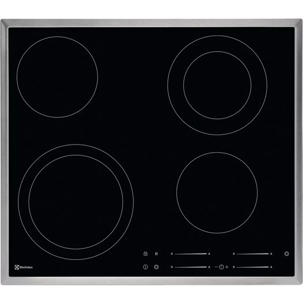Electrolux GK58TSCN Schwarz Integriert 57.6 cm Keramik 4 Zone(n)