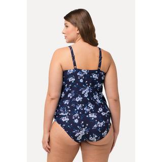 Ulla Popken Tankini Premaman Bellieva a Fiori e Righe  