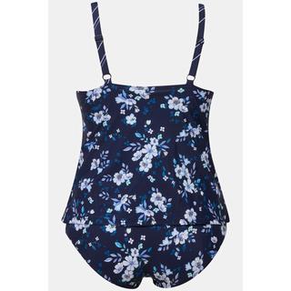 Ulla Popken Tankini Premaman Bellieva a Fiori e Righe  