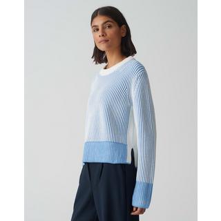 OPUS  Strickpullover Pagula gerader Schnitt 