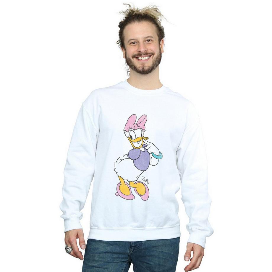 Disney Daisy Duck Bedrucktes Sweatshirt  