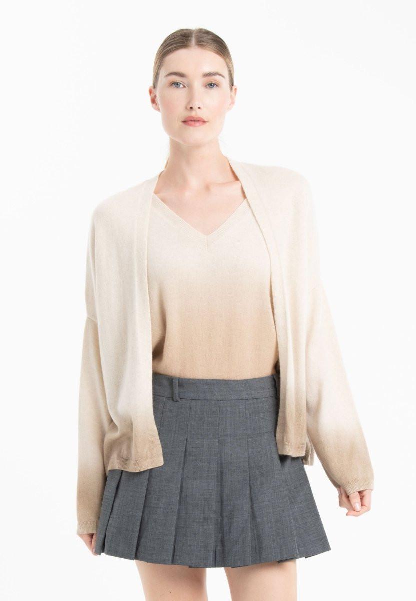 Studio Cashmere8 NAMI 12 Schalkragenjacke Tie Dye Print  