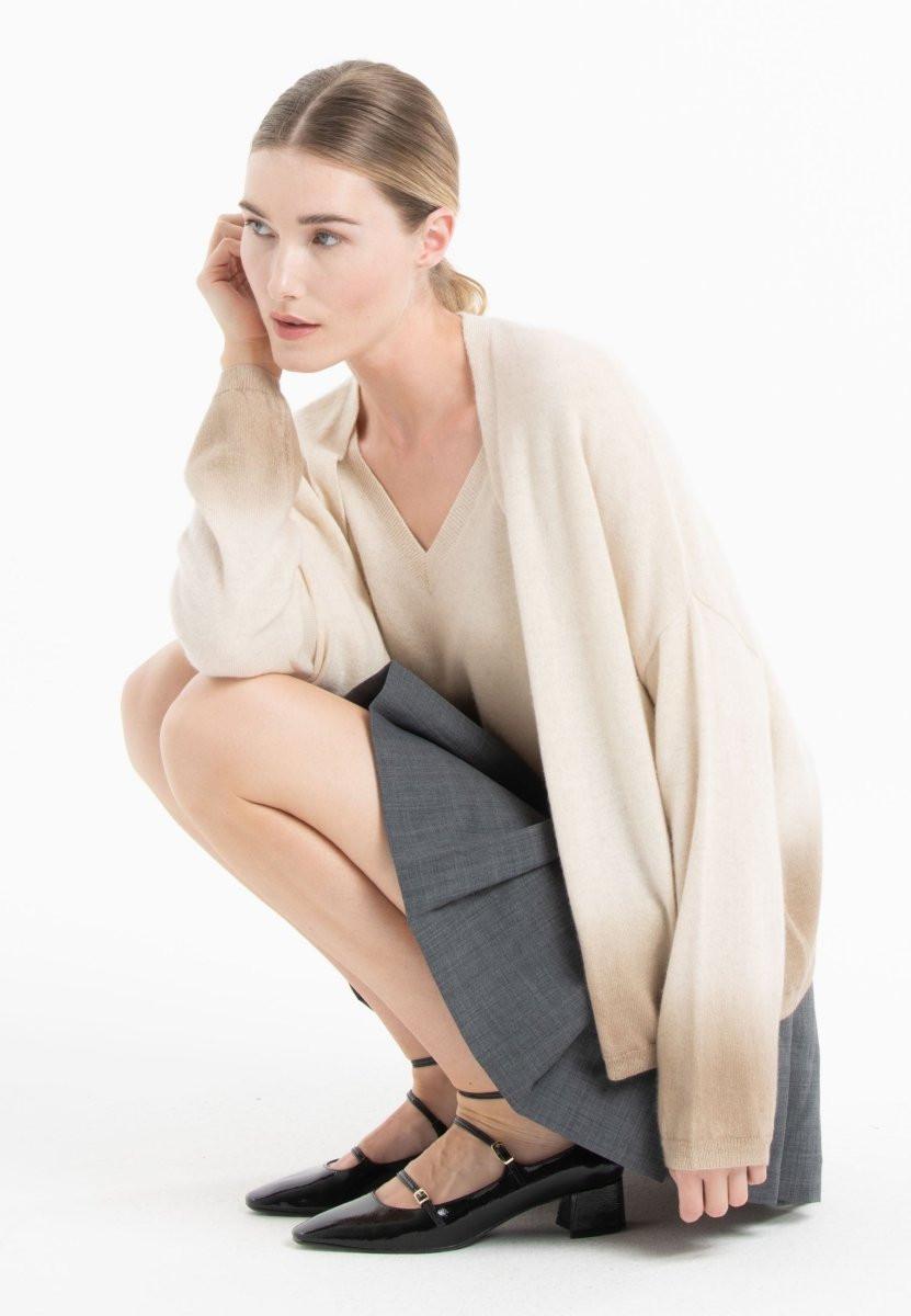 Studio Cashmere8 NAMI 12 Schalkragenjacke Tie Dye Print  