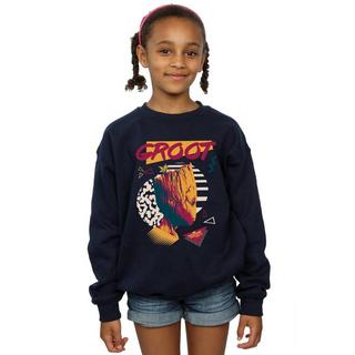 MARVEL  Guardians Of The Galaxy Vol. 2 80s Groot Sweatshirt 