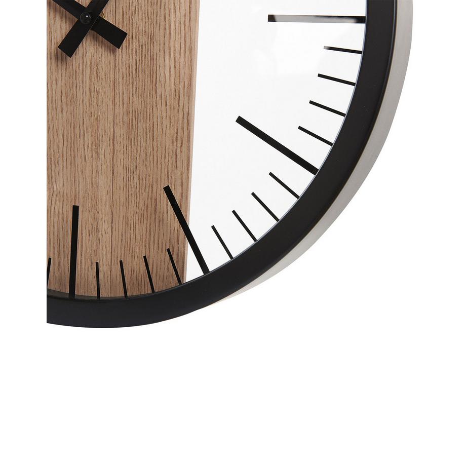 Beliani Wanduhr aus Kunststoff Industriell VILLORA  