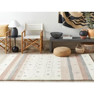 Beliani Tapis en Laine Boho KARLI  