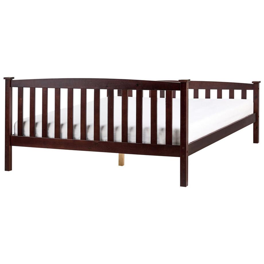 Beliani Letto en Legno di pino Scandinavo GIVERNY  