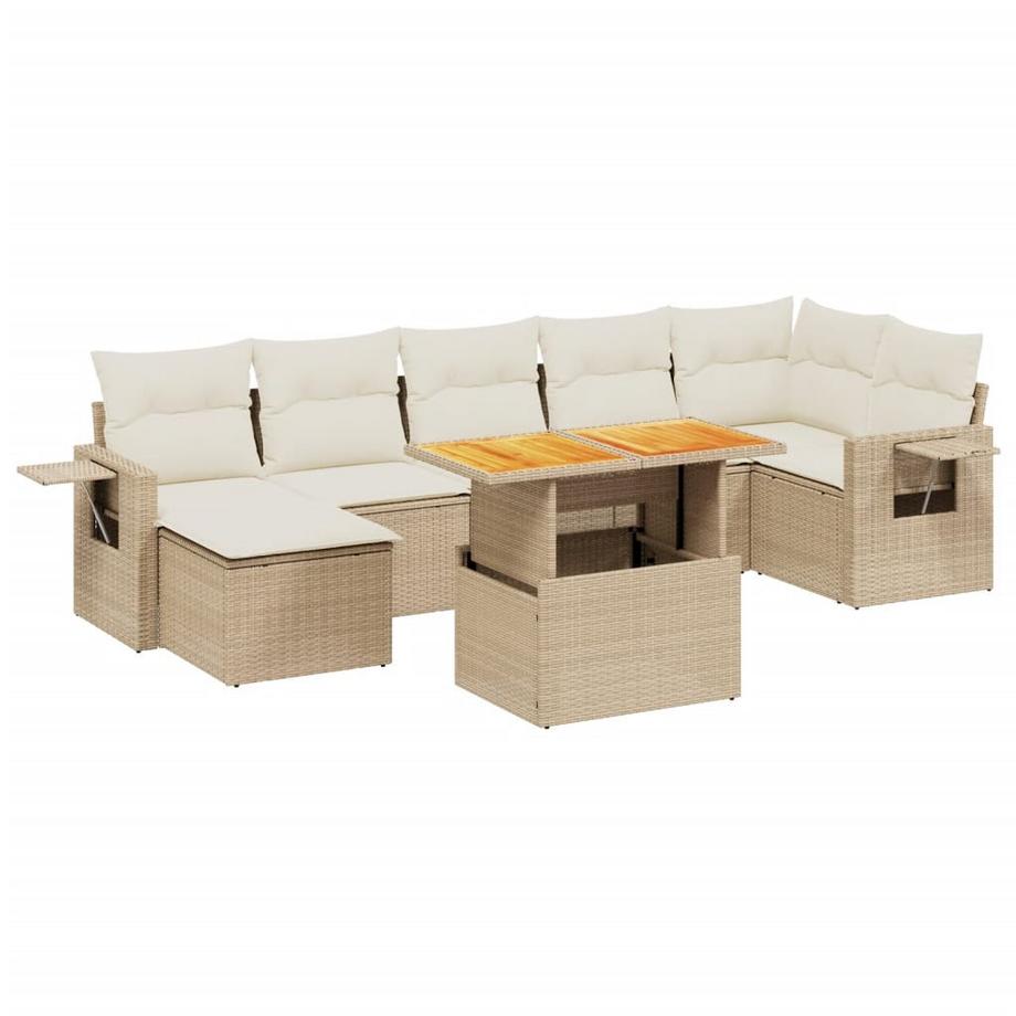 Garten sofagarnitur poly-rattan
