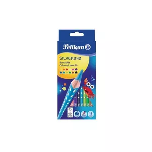 PELIKAN Buntstifte dünn Silverino 700634 12 Farben