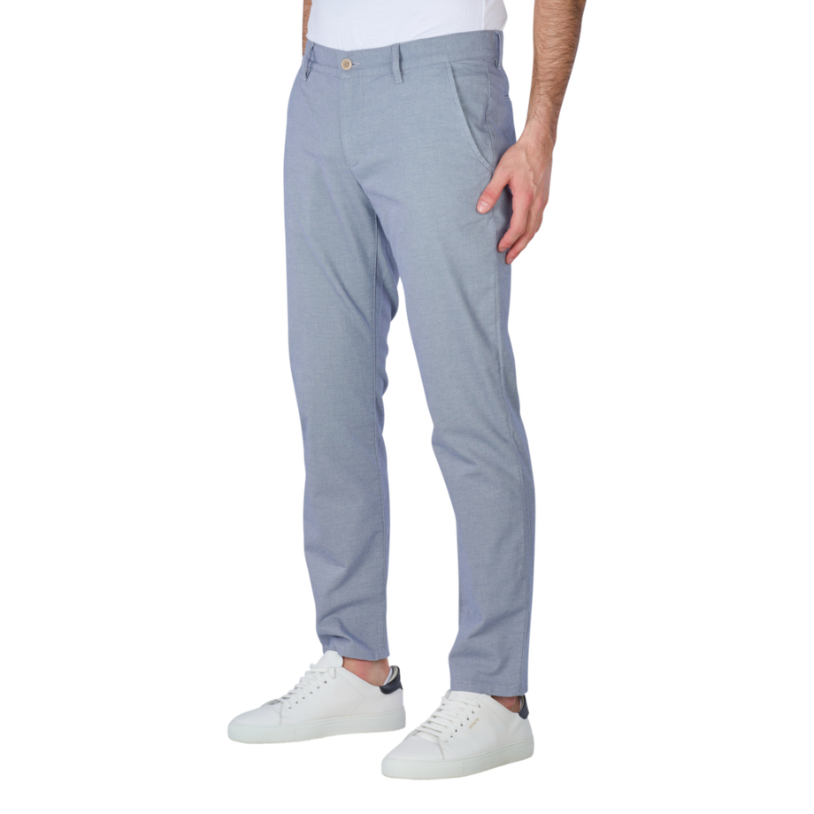 Alberto Lou Two Tone Structure Regular Fit Chino  