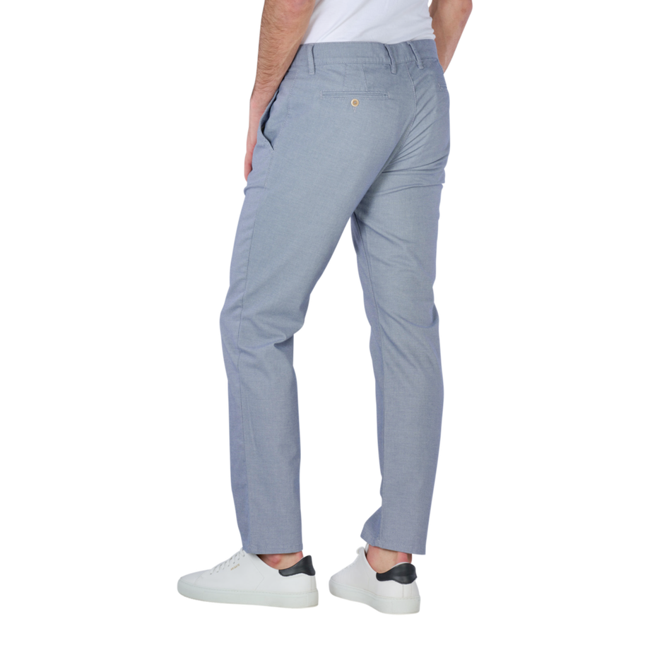 Alberto Lou Two Tone Structure Regular Fit Chino  