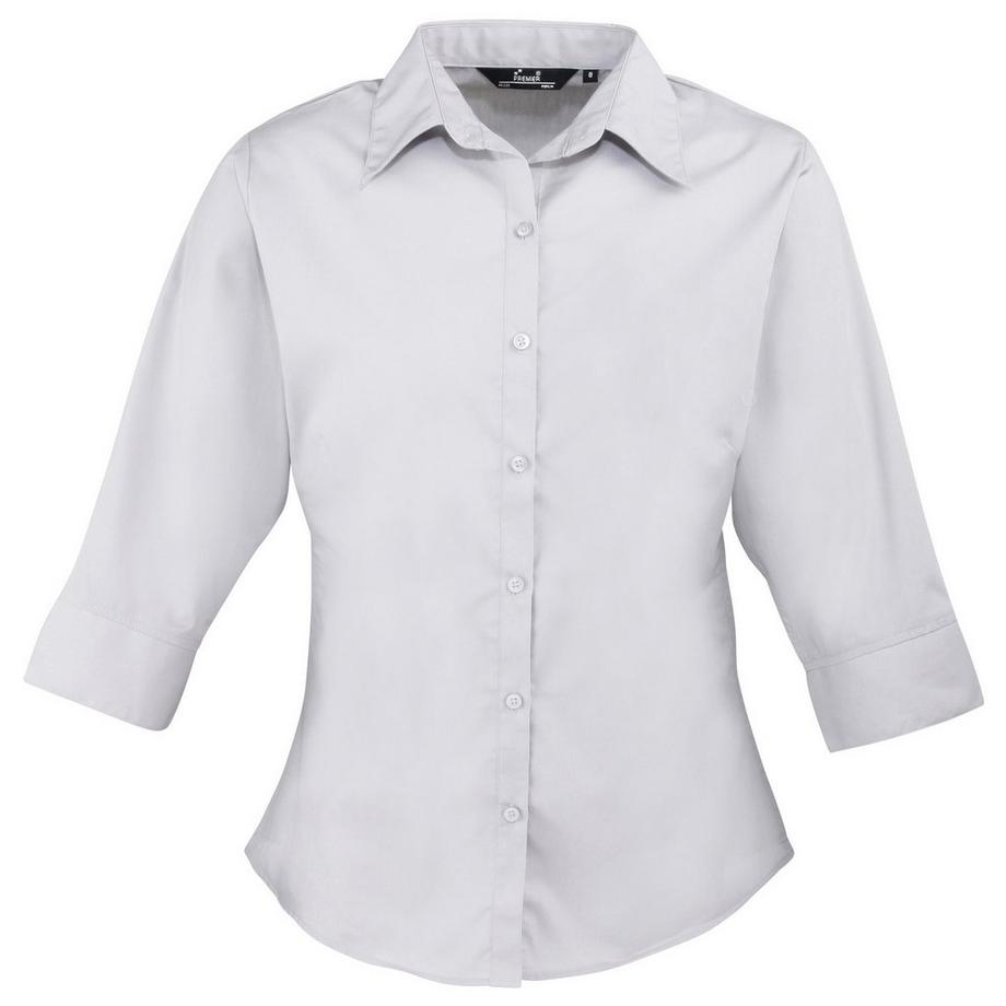 PREMIER Camicia da Lavoro Popeline Maniche 3/4  