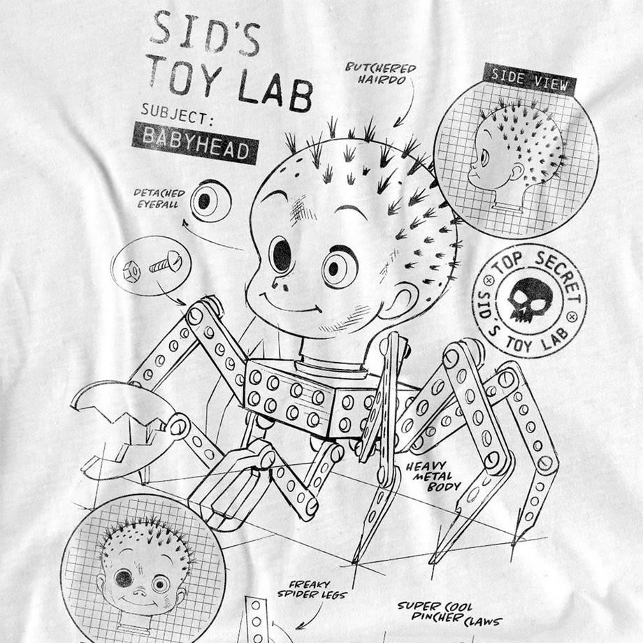 Toy Story T-Shirt Schematic avec Imprimé au Dos  