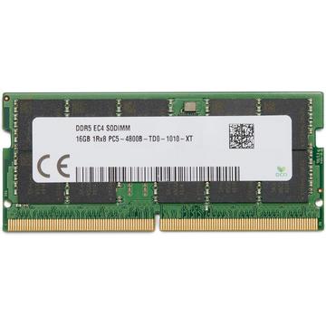 16GB DDR5 (1x16GB) 4800 SODIMM ECC Memory memoria
