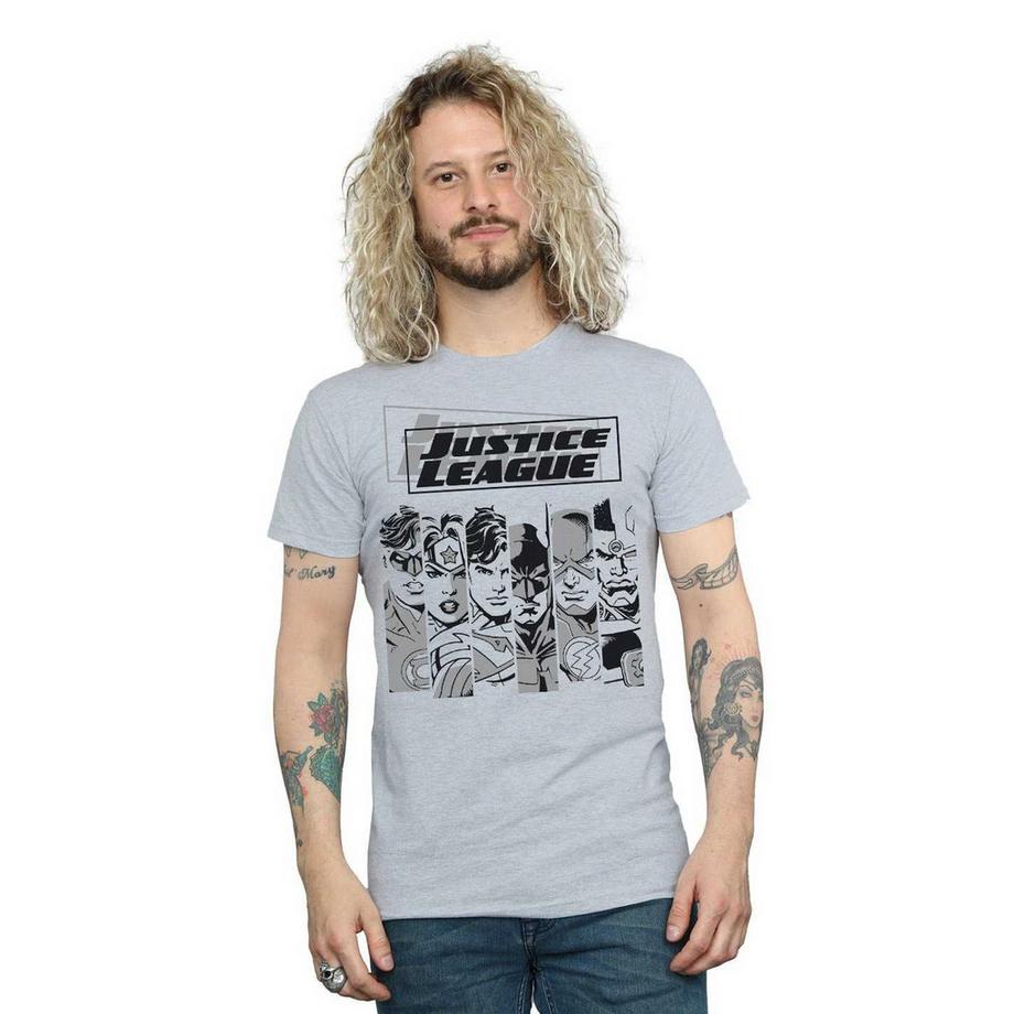 DC COMICS Justice League T-Shirt Imprimé  