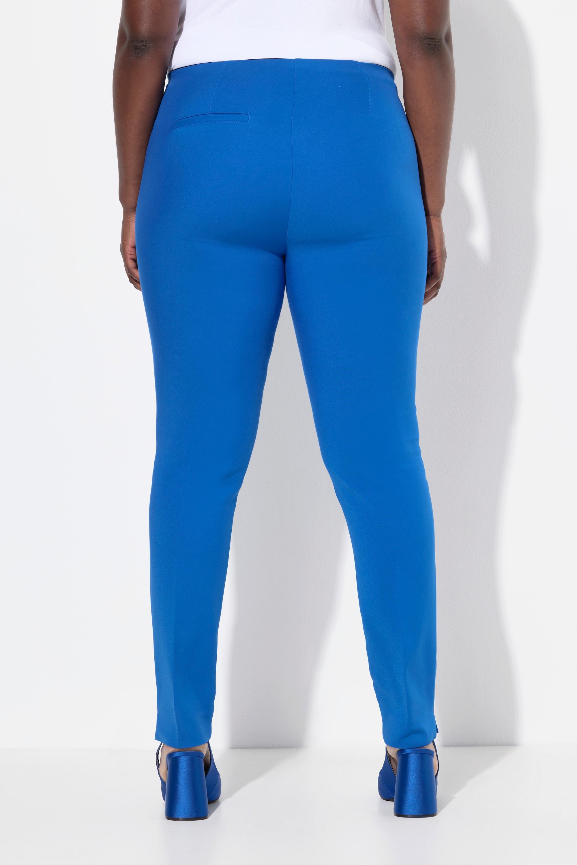 Ulla Popken Sienna Pantaloni Bengalina Gamba Slim Stretch Vita Elastica  