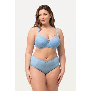 Ulla Popken  Soutien-gorge à armatures, dentelle, rubans fantaisie, bonnet C - D 