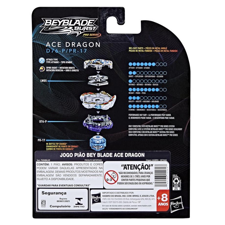 Hasbro  Pro Series Starter Pack Ace Dragon 