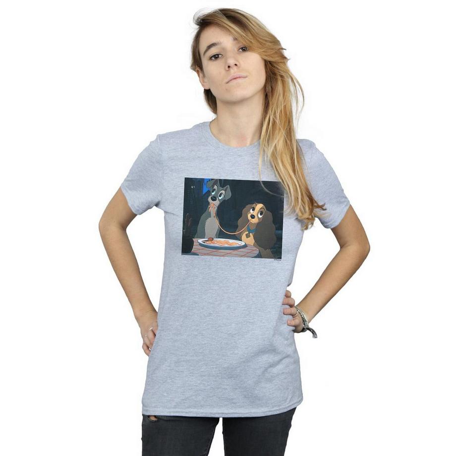 Disney Lady And The Tramp Spaghetti Slurp T-Shirt  