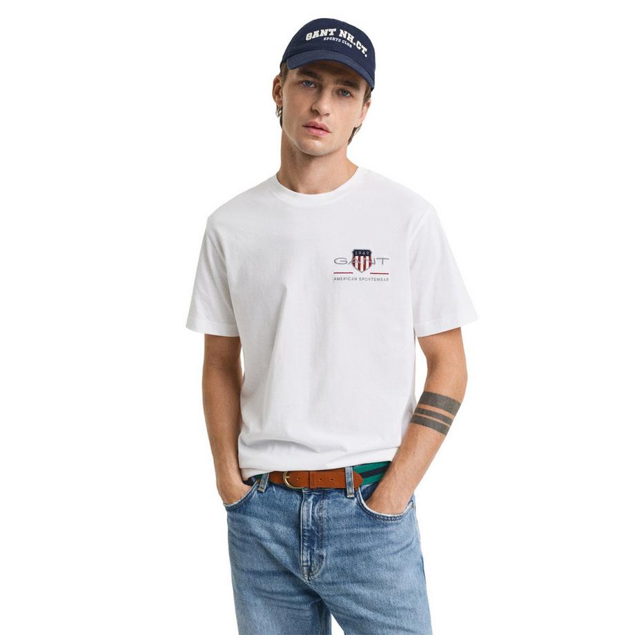 GANT Archive Shield Emb T-Shirt  