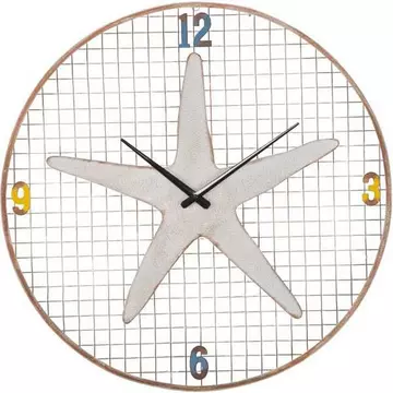 Horloge murale étoile de mer