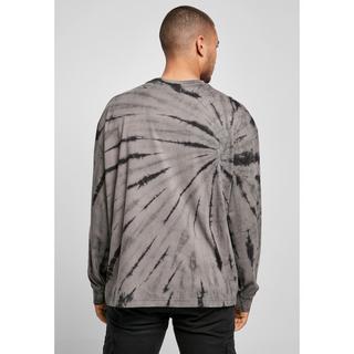 URBAN CLASSICS Boxy Tie Dye Langarmhemd  