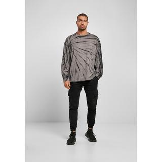 URBAN CLASSICS Boxy Tie Dye Langarmhemd  