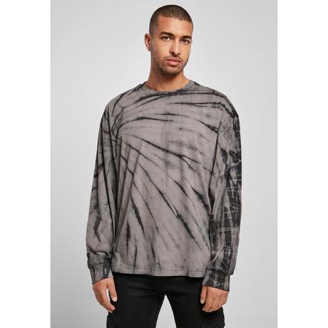 URBAN CLASSICS Boxy Tie Dye Langarmhemd  
