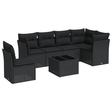 Garten sofagarnitur poly-rattan