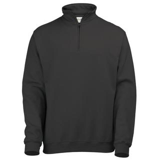 AWDis  Sweatshirt Pullover mit Reißverschluss am Kragen 