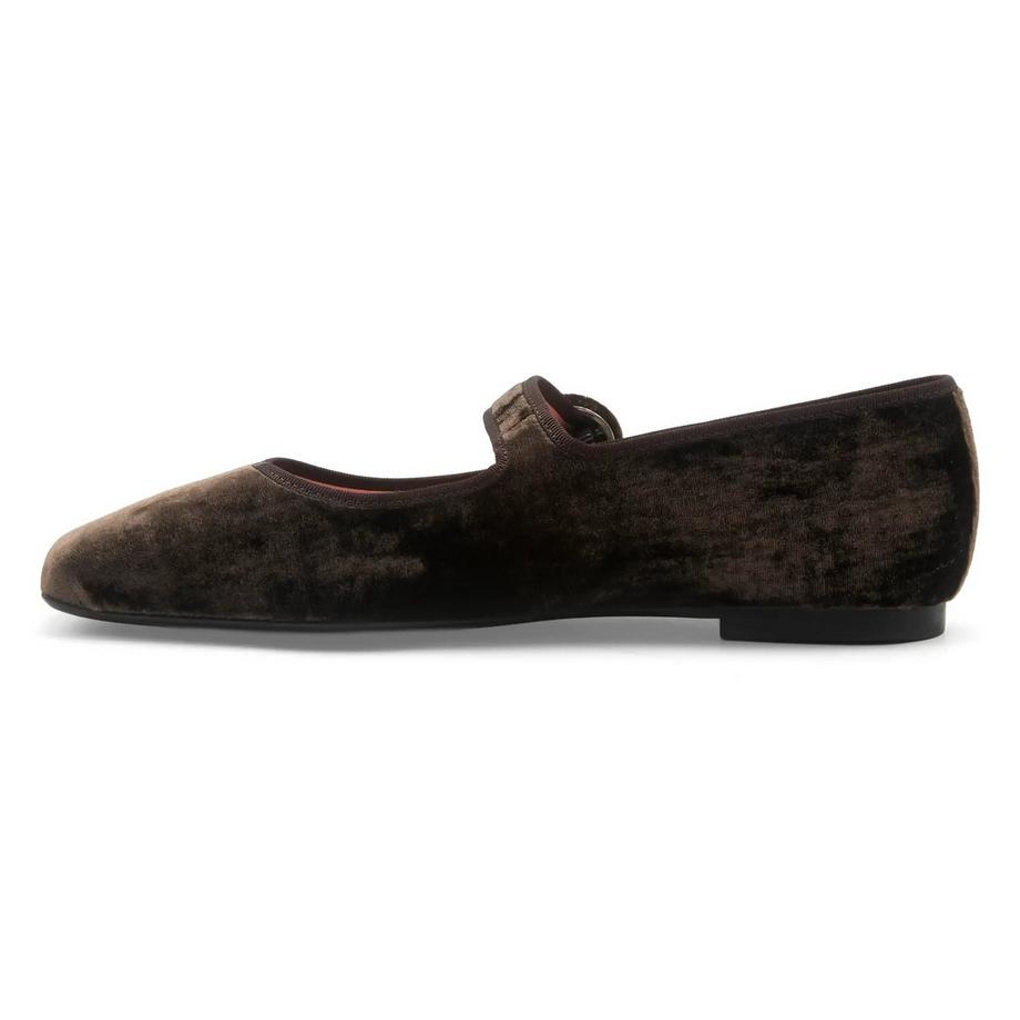 Pretty Ballerinas Afrodite Samt Mary Jane Flachschuh  