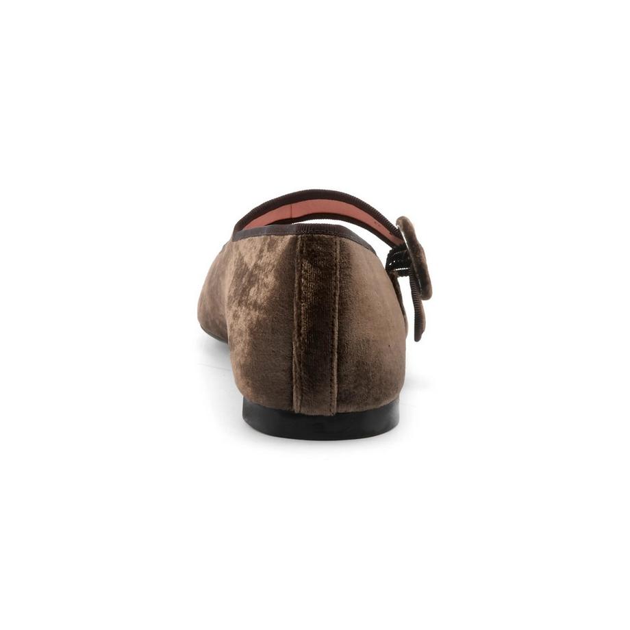 Pretty Ballerinas Afrodite Samt Mary Jane Flachschuh  