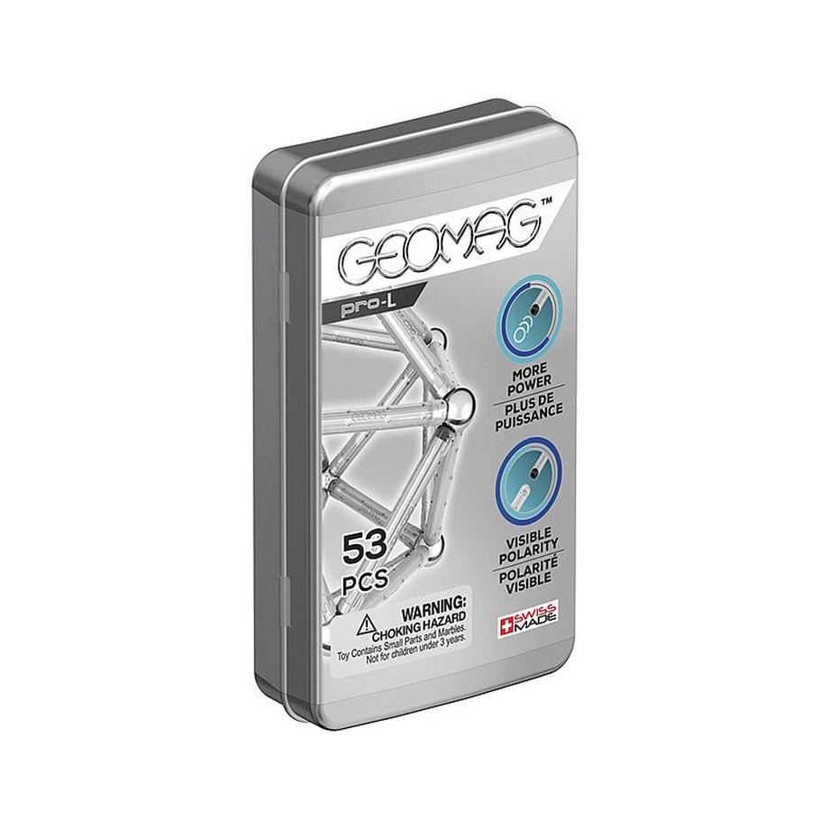 Pro-L Pocket Set Neodymium-Magnetspielzeug 53 Stück(e) Silber