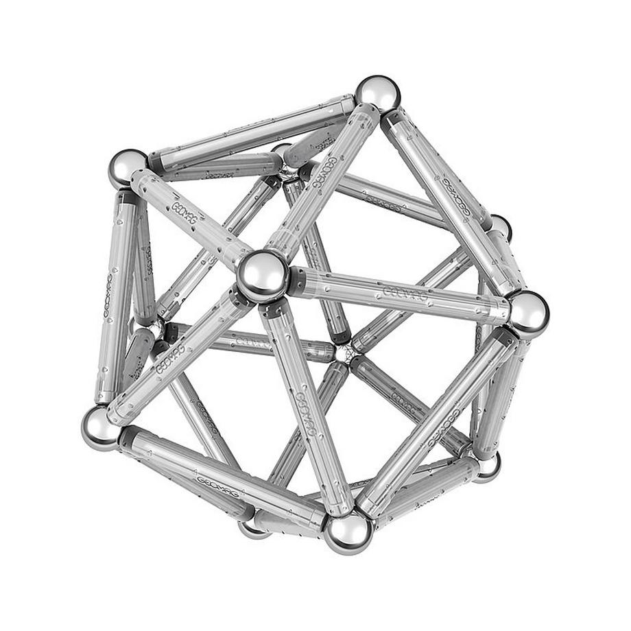 Geomag  Pro-L Pocket Set Neodymium-Magnetspielzeug 53 Stück(e) Silber 