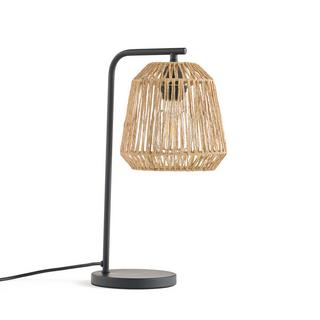 La Redoute Intérieurs Lampe à poser métal fer et chanvre  